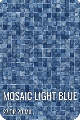 Mosaic Light Blue