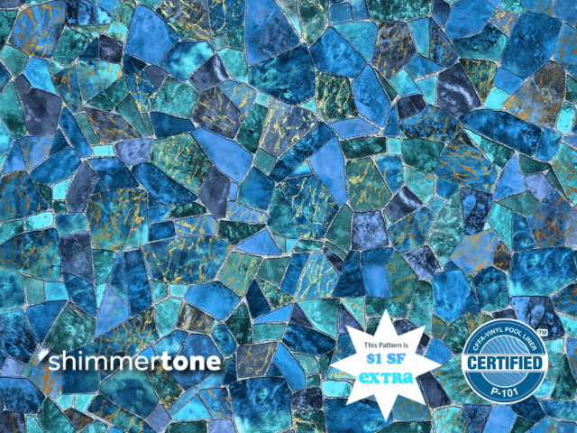 Available in: 20mil Wall | 20mil Floor - Aquamarine - Tara Mfg