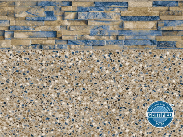 Available in: 20mil Wall | 20mil Floor - Mosaic Sands - Tara Mfg